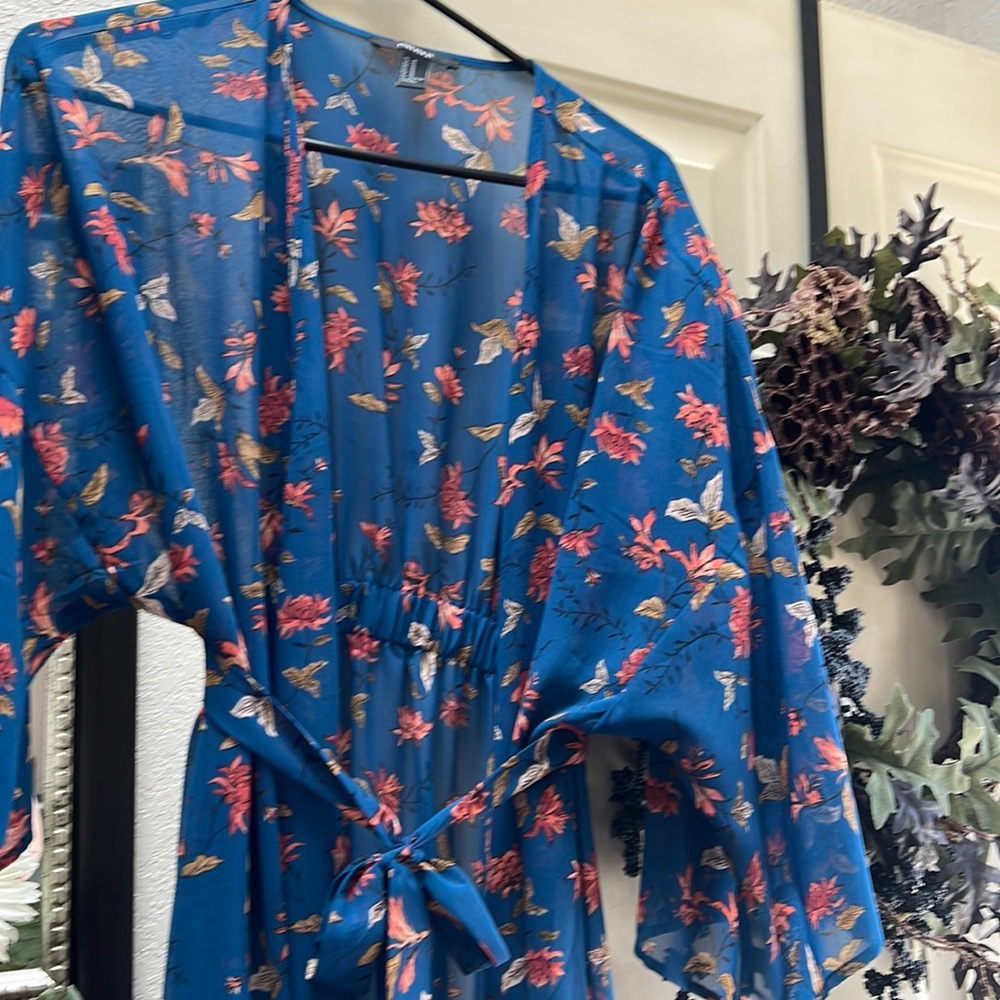 Sheer kimono